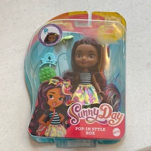 NEW sealed box: Sunny Day Pop In Style Rox, MATTEL Doll, toy,
